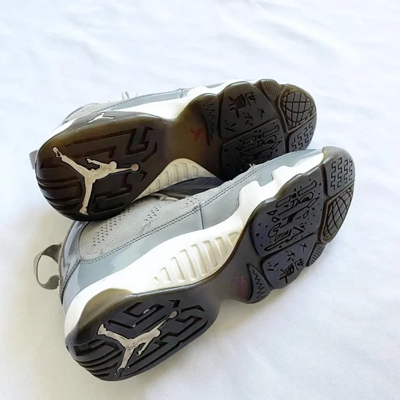 Nike Air Jordan 9 Retro IX 9 Cool 2012 Grey Sneakers Size 7Y - Picture 4 of 8